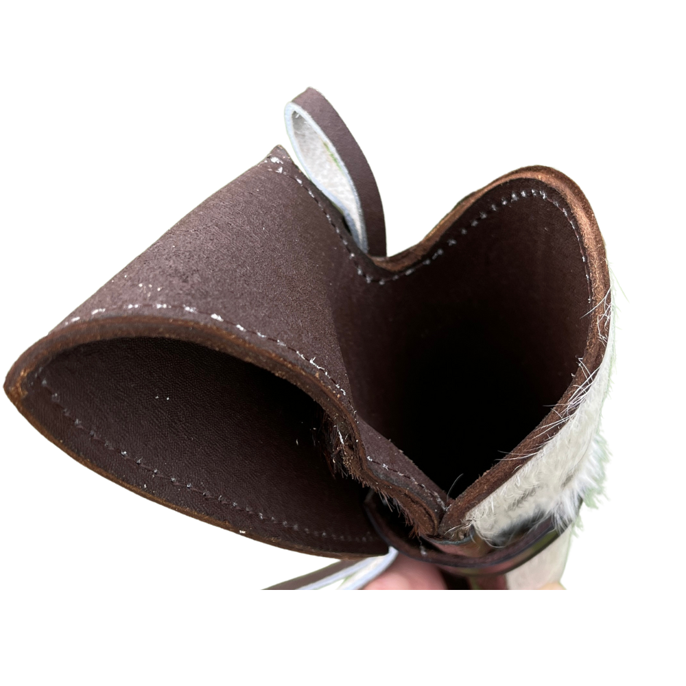 Cross Draw Western Holster | Real Cowhide