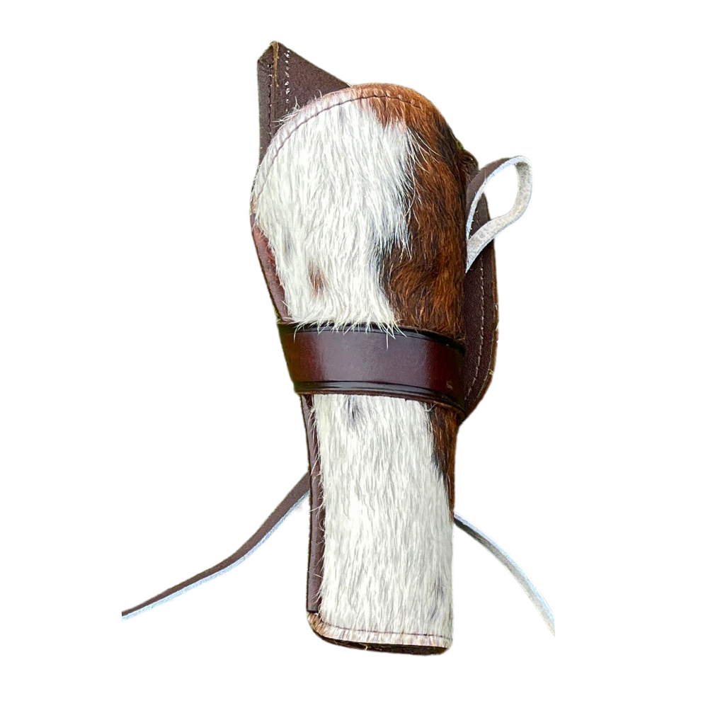 Cross Draw Western Holster | Real Cowhide