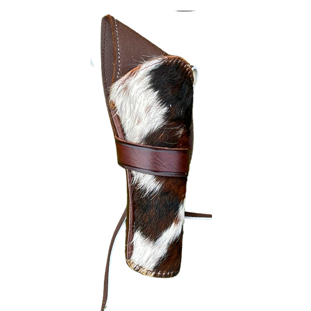 Cross Draw Western Holster | Real Cowhide