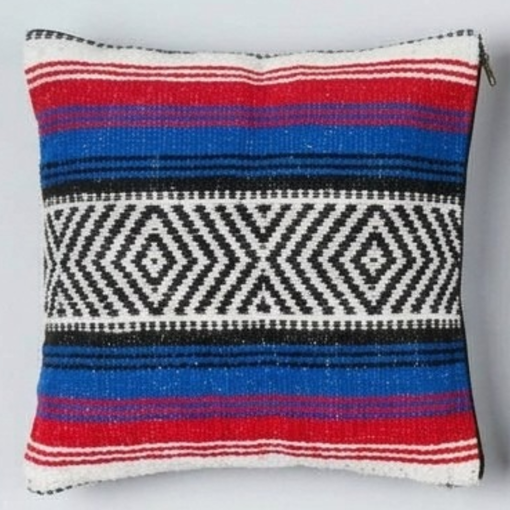 Authentic Mexican Throw Pillows | Falsa Pillow Cover | Serape