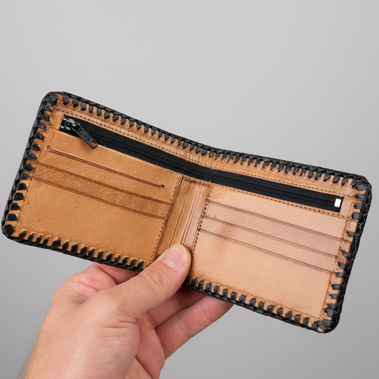 Western Leather Wallet - Maverick & Mare