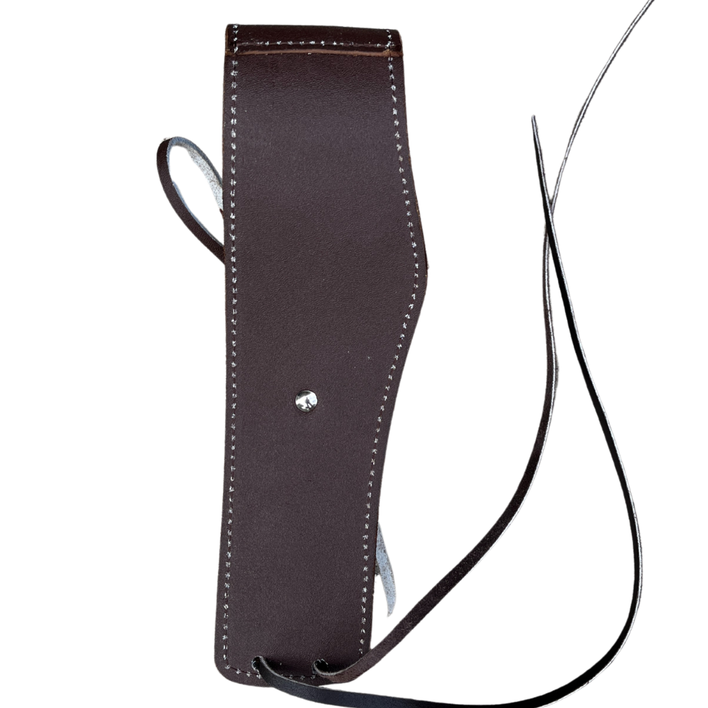 Hip Draw Western Holster | Real Cowhide - Beige