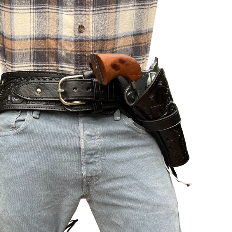 Western Belt Ammo Holder | Cartridge Belt | .44 / .45 Caliber