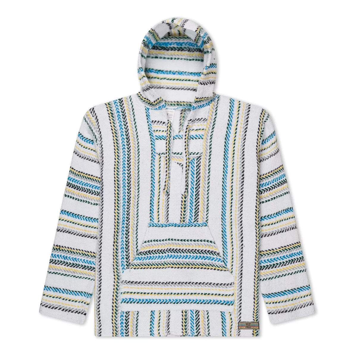 Baja Hoodie Mexican Pullover Sweater - Diamante