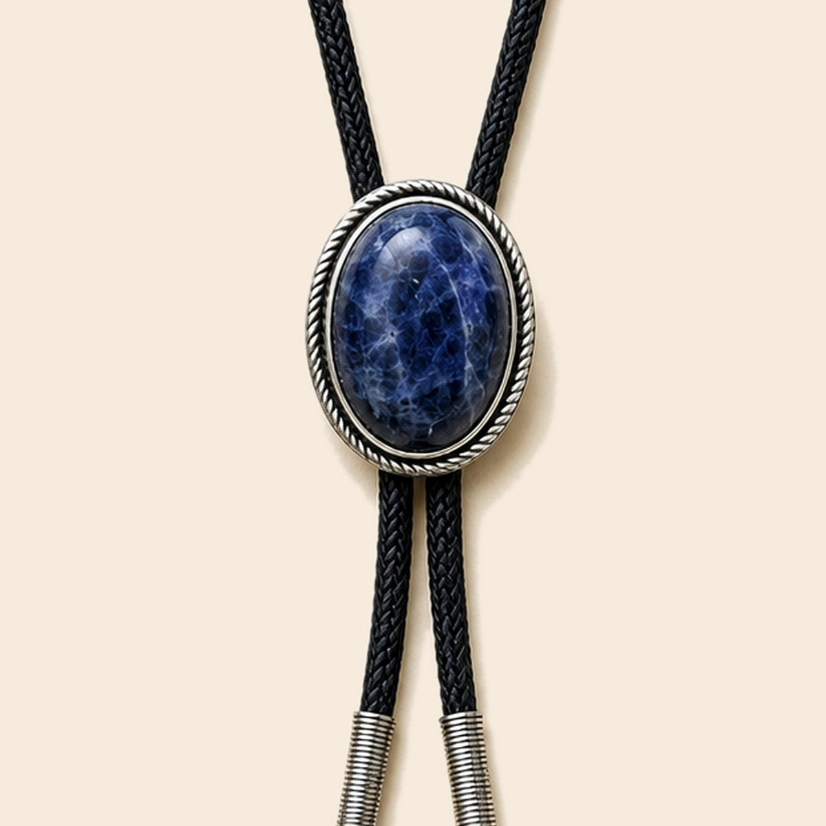 Blue Ridge Blue Stone Bolo Tie