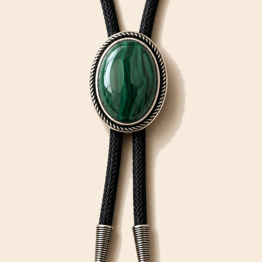 Sage Valley Malachite Bolo Tie