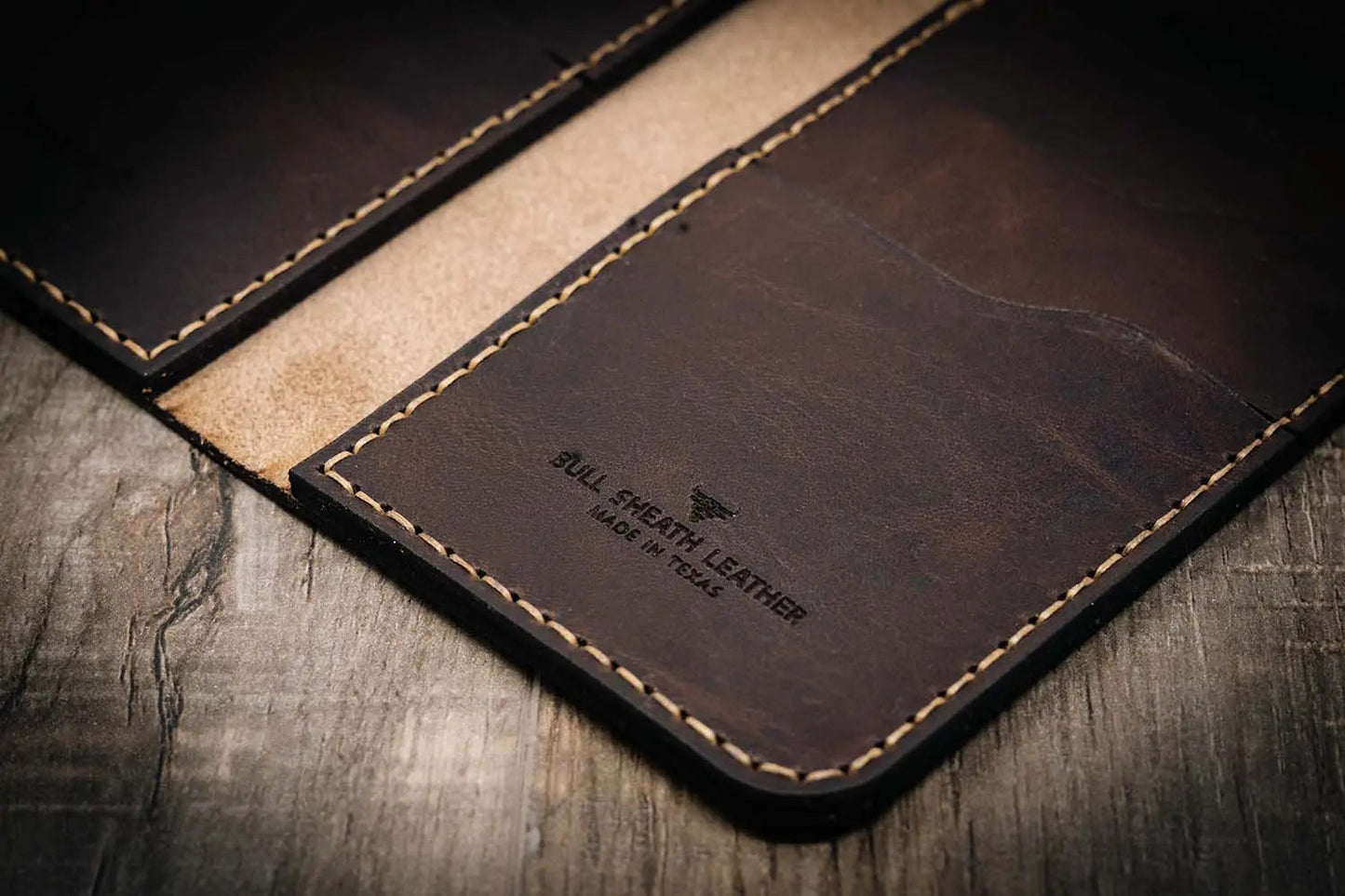 The Houstonian Long Wallet - Walnut Brown