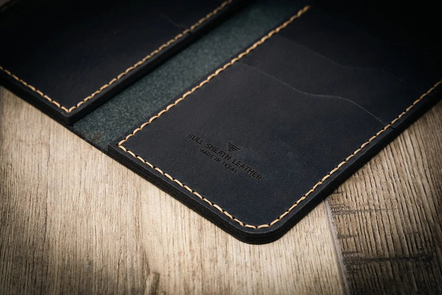 Western Long Wallet - Black