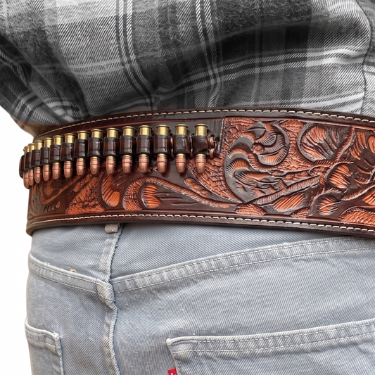 Western Belt Ammo Holder | Cartridge Belt | .22 Caliber