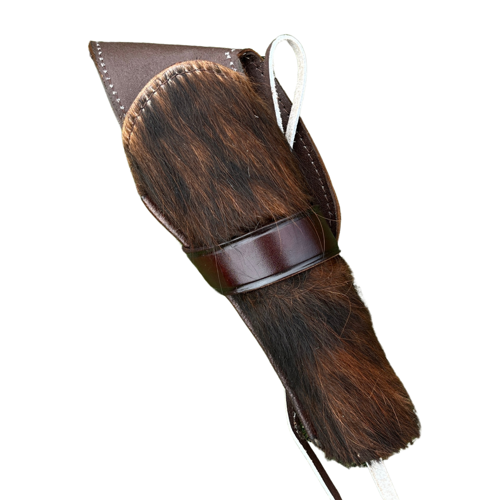 Cross Draw Western Holster | Real Cowhide