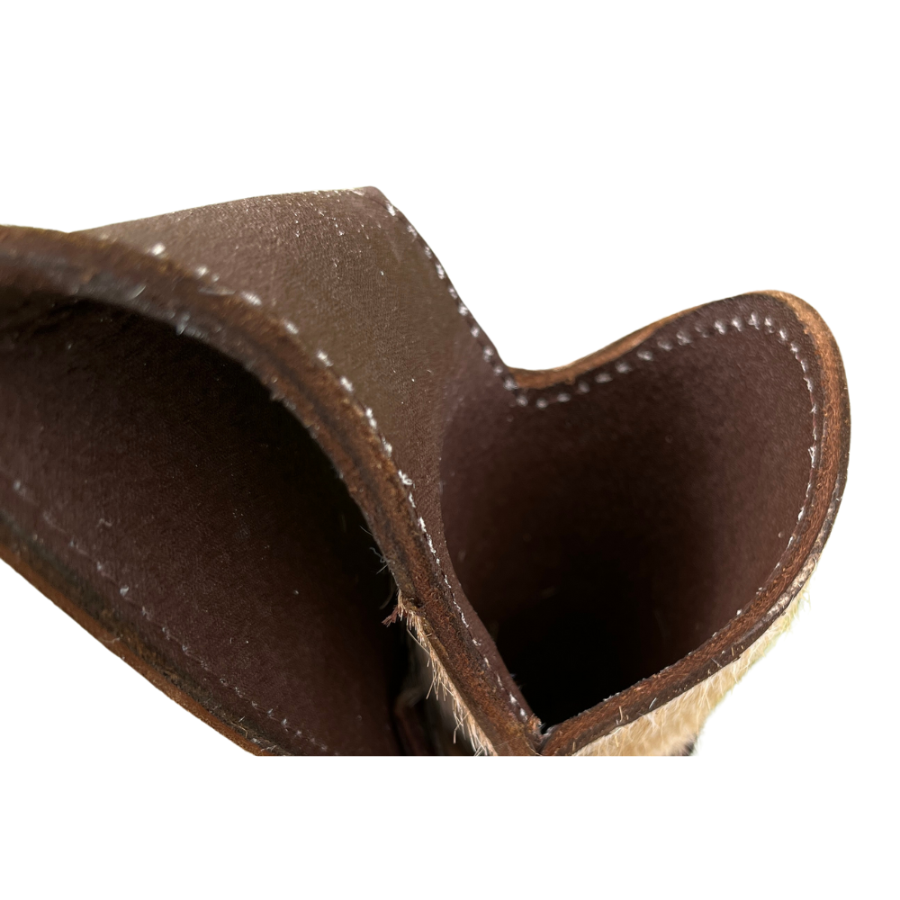 Cross Draw Western Holster | Real Cowhide
