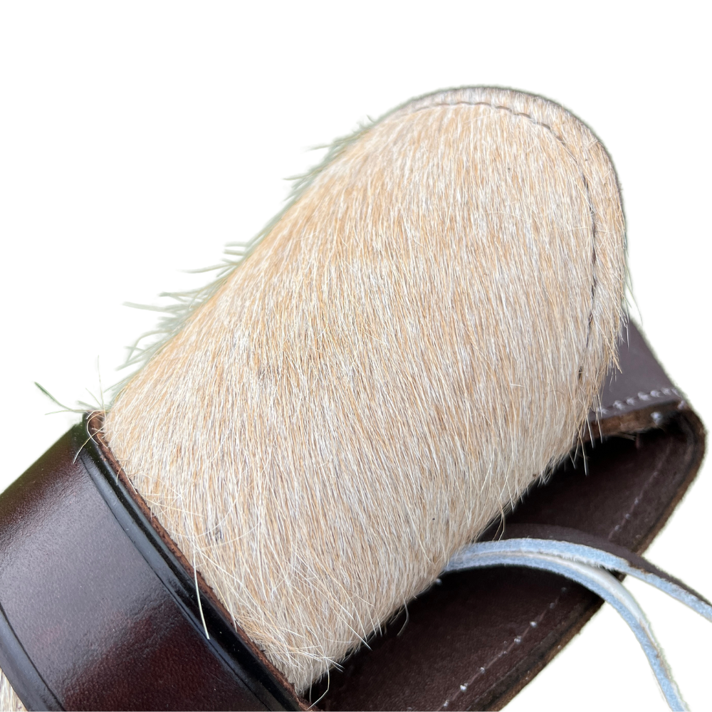 Cross Draw Western Holster | Real Cowhide