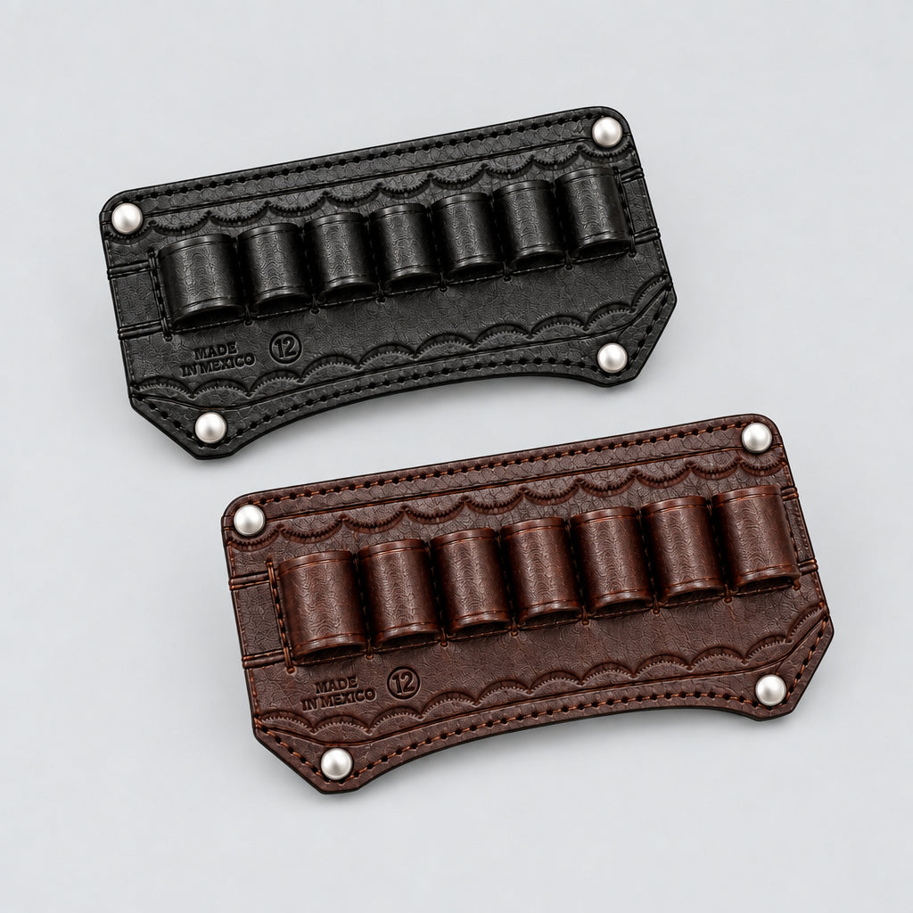 Shotgun Shell Holder | Cartridge Belt Attachment | 12 Gauge