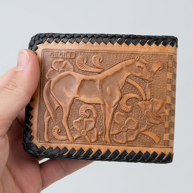 Western Leather Wallet - Maverick & Mare