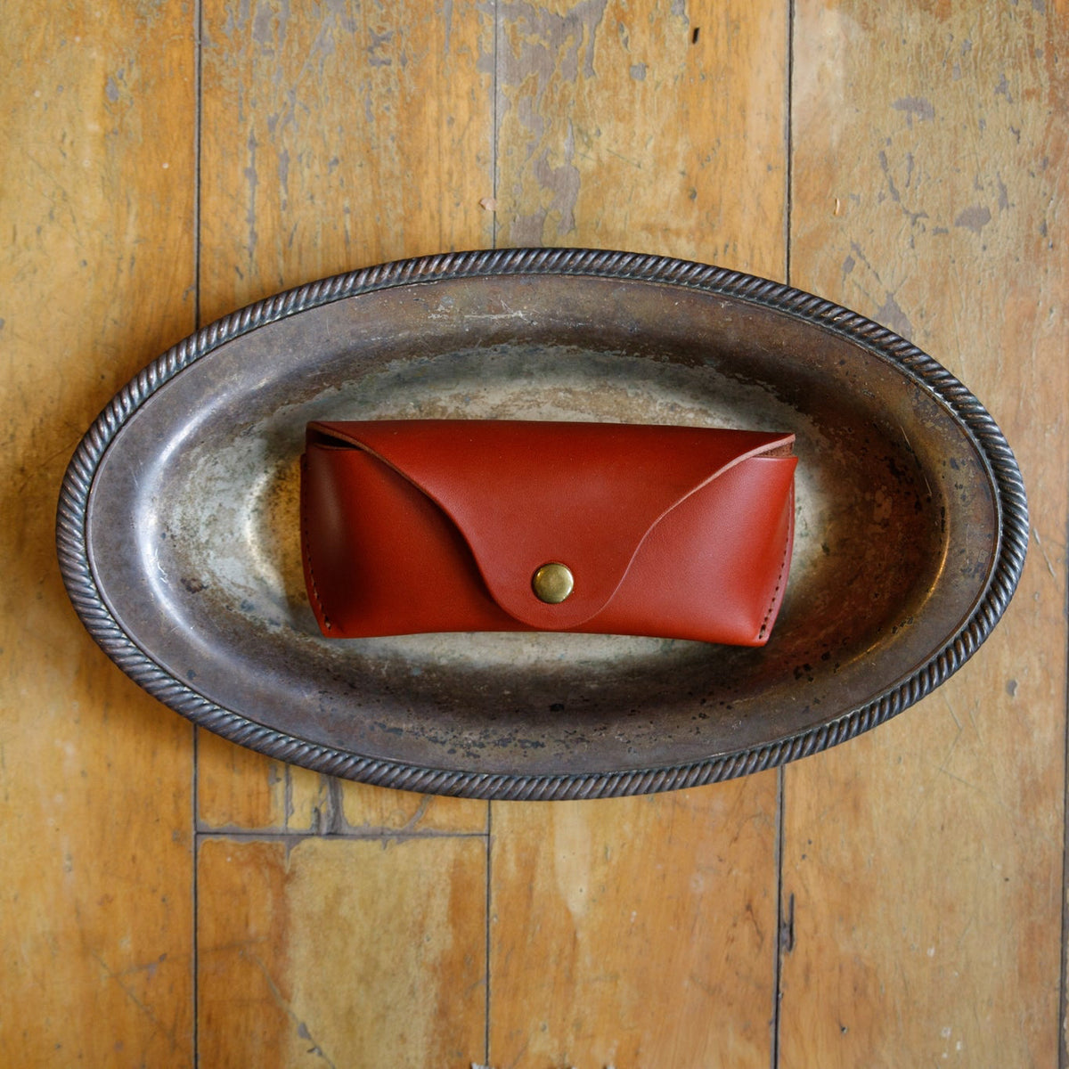 Leather Glasses Case - USA Made