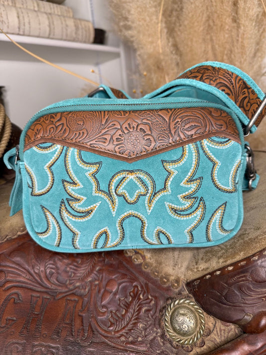 Marla Range Bag in Blue
