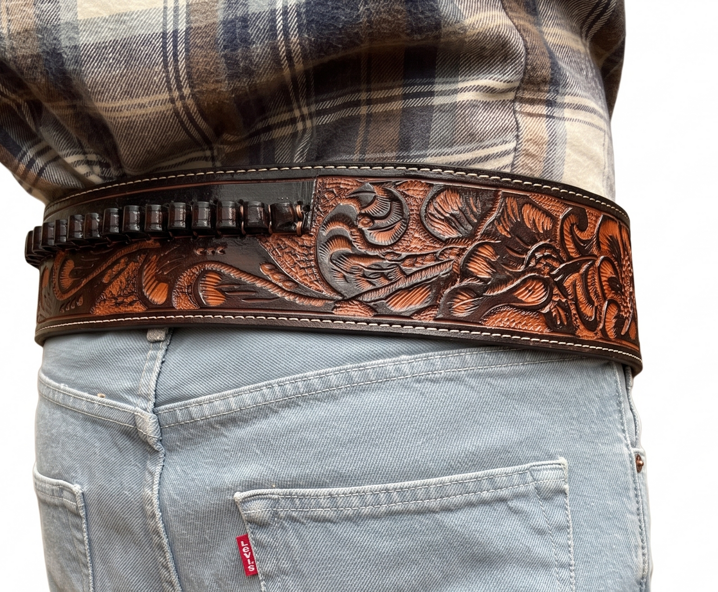 Western Belt Ammo Holder | Cartridge Belt | .22 Caliber