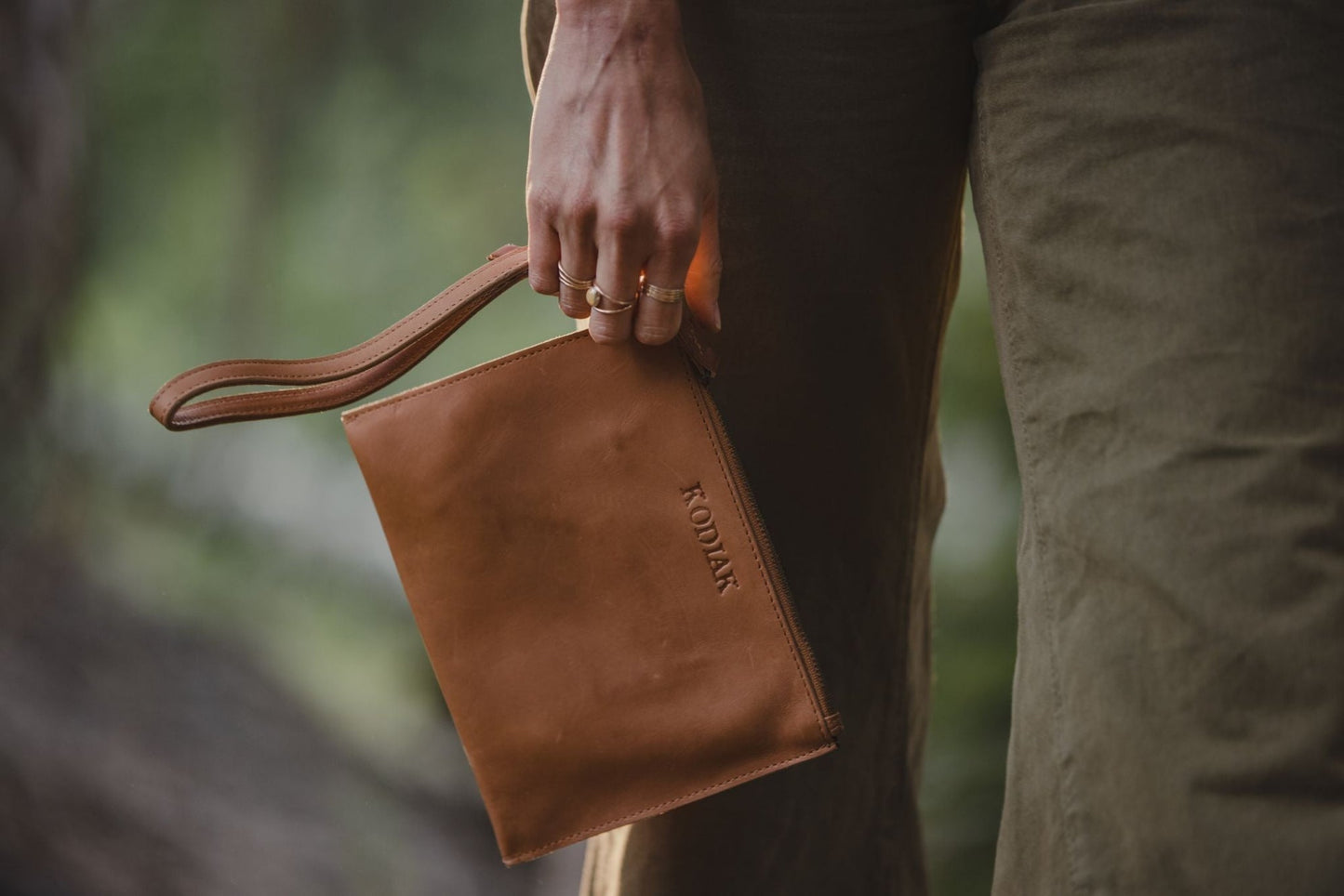Leather Clutch