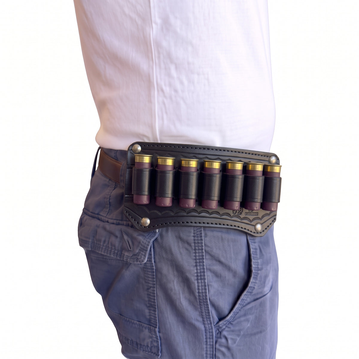 Shotgun Shell Holder | Cartridge Belt Attachment | 12 Gauge