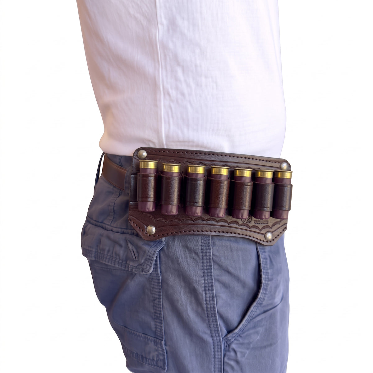 Shotgun Shell Holder | Cartridge Belt Attachment | 12 Gauge