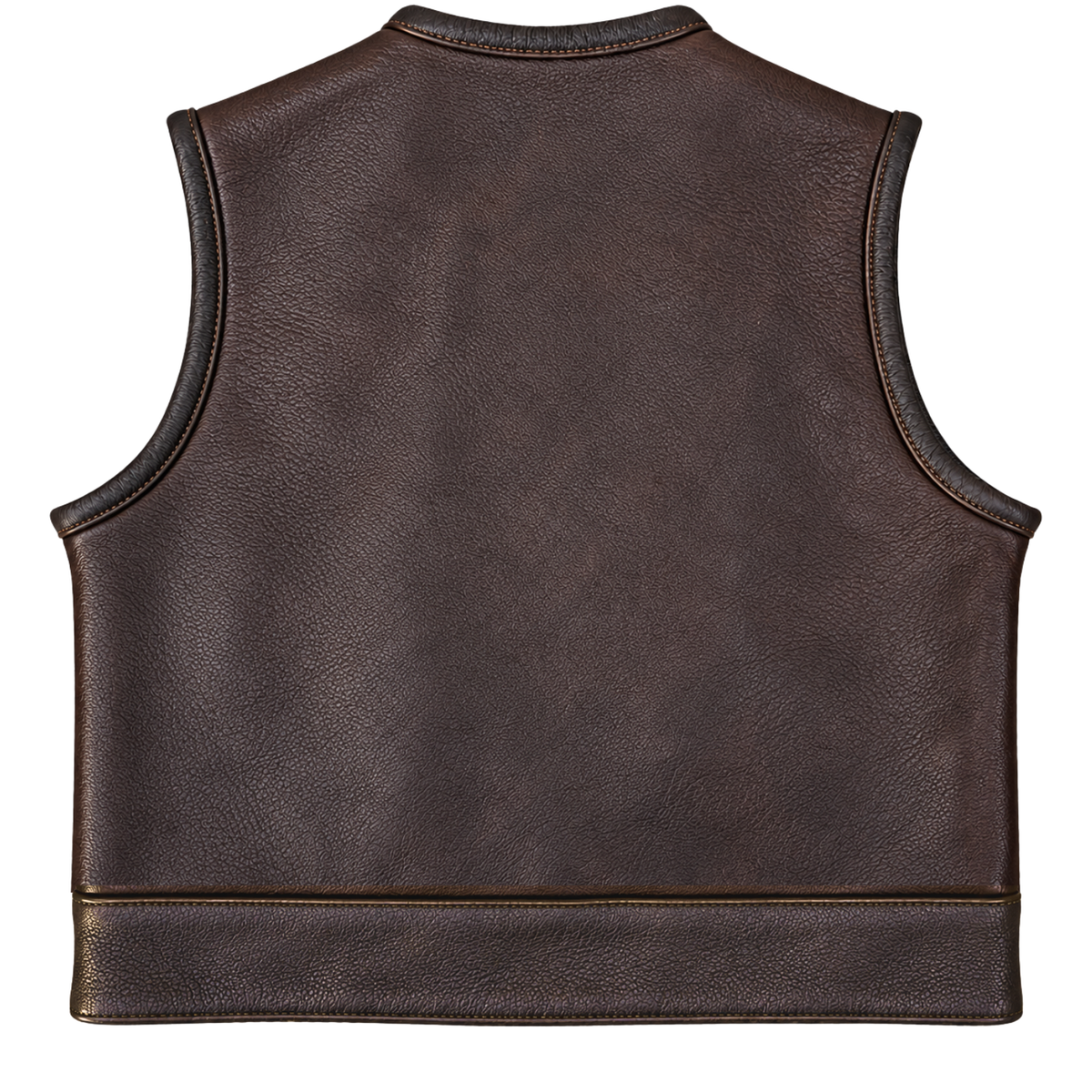 Legendary Lowlife Z Dark Chocolate Leather Vest